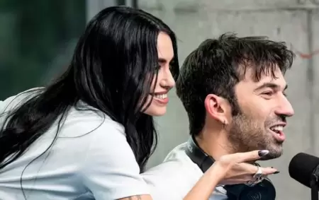 Lali Espsito y Pedro Rosemblat.