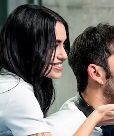 Lali Espsito y Pedro Rosemblat