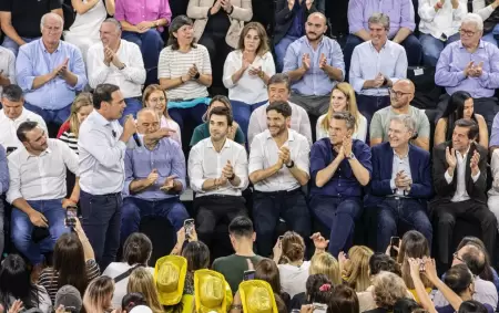Gustavo Valds en el marco del cierre de campaa de Vamos Corrientes