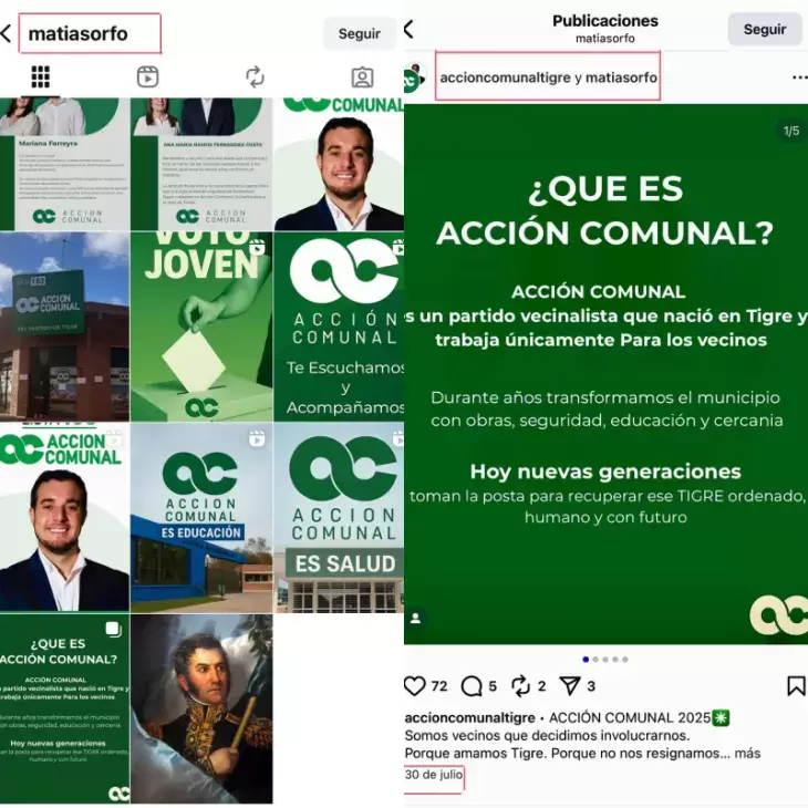 As reflotaron Accin Comunal