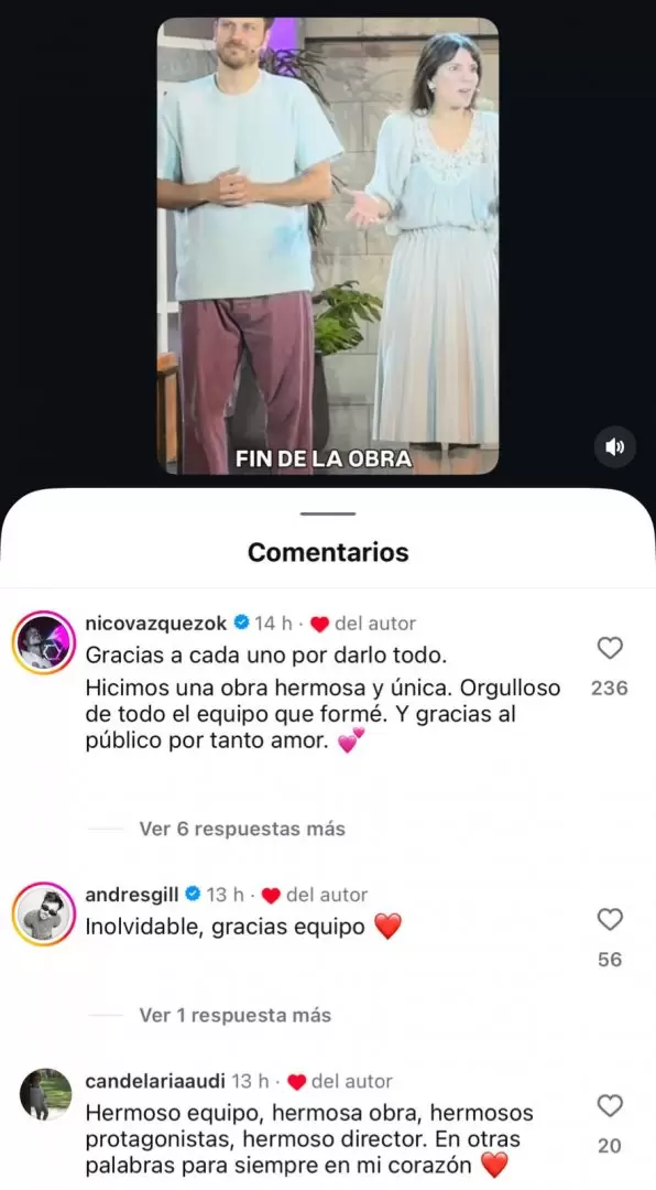 Nico Vázquez emocionado por el final de la obra que dirige, pero ausente en el festejo del equipo