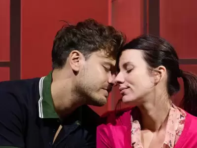 Gimena Accardi y Andrs Gil se despidieron de la obra En Otras Palabras