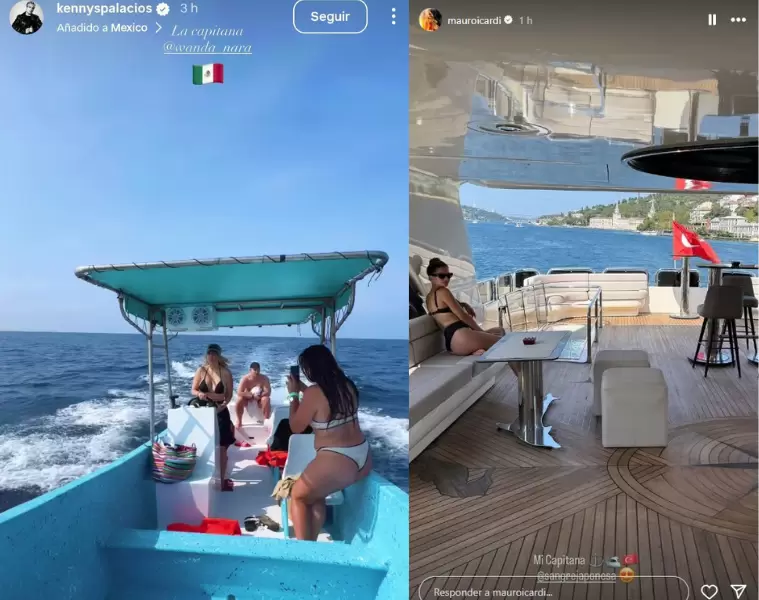 La historia de Wanda Nara que trae al presente un posteo de Mauro Icardi: competencia de capitanas