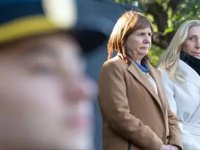 Karina Milei y Patricia Bullrcih