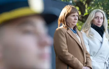 Karina Milei y Patricia Bullrcih