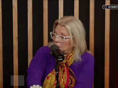 Elisa "Lilita" Carri pas por Cenital y dispar contra todos.