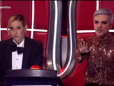 El enojo de Ale Sergi en La Voz Argentina
