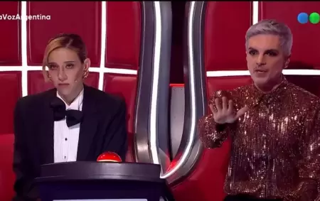 El enojo de Ale Sergi en La Voz Argentina