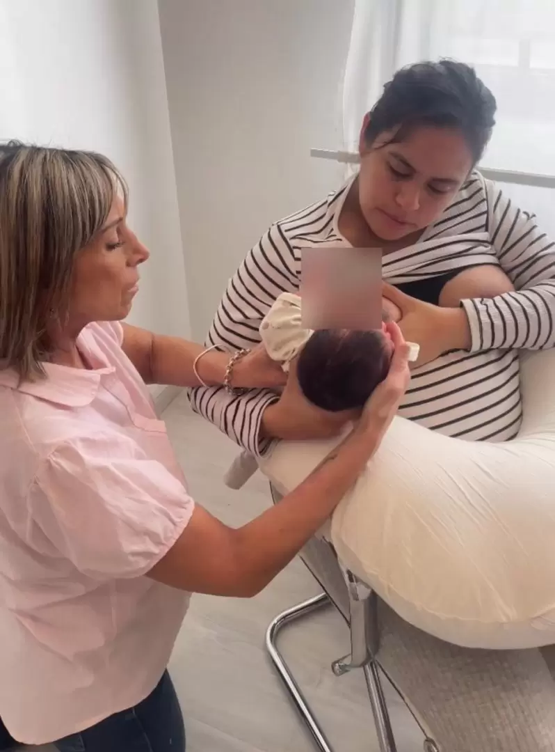 Lety Grub haba de la importancia del acompaamiento de una puericultora a la hora de lactar