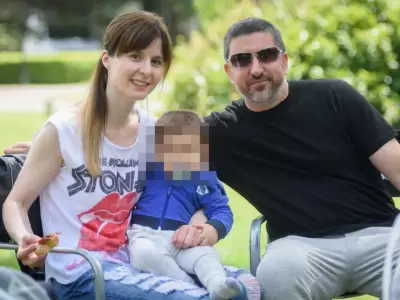 Enzo Joaqun Ruffo y Alejandro, su padre y principal apuntado de su asesinato.