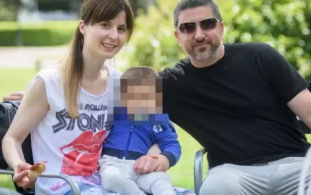 Enzo Joaqun Ruffo y Alejandro, su padre y principal apuntado de su asesinato.