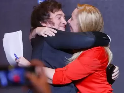 Javier Milei y Karina Milei