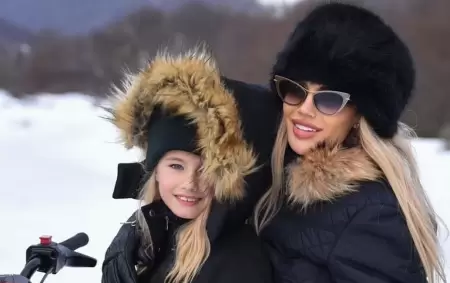 Luciana Salazar y su hija Matilda