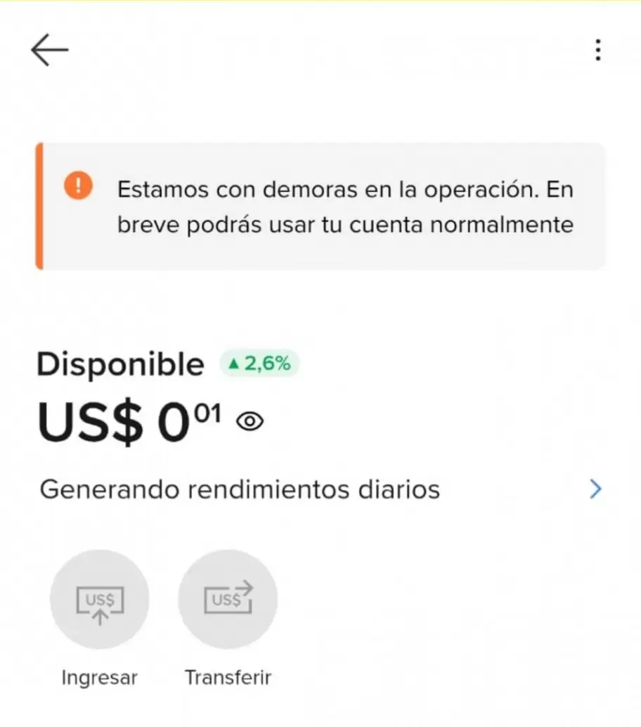 Mercado Pago tiene problemas tcnicos para vender dlares, justo cuando la devaluacin ms golpea.