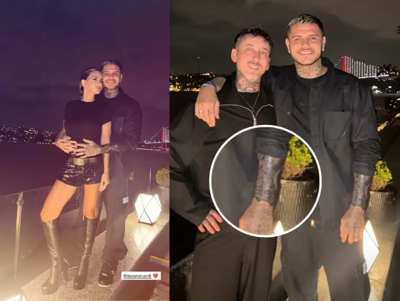 Mauro Icardi se borr los tatuajes que supo tener en honor a Wanda Nara