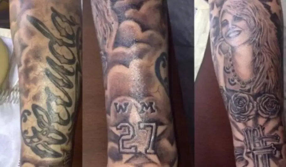 Los tatuajes que tena Mauro Icardi por Wanda Nara