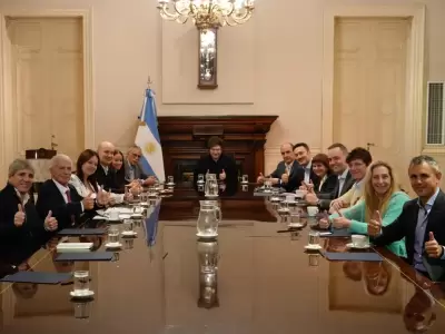 La mesa de Javier Milei