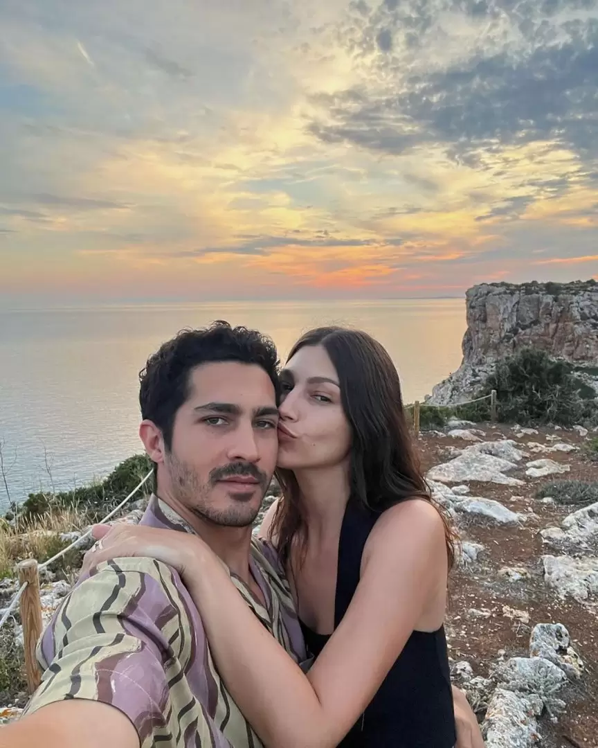 rsula Corber y Chino Darn esperan su primer beb