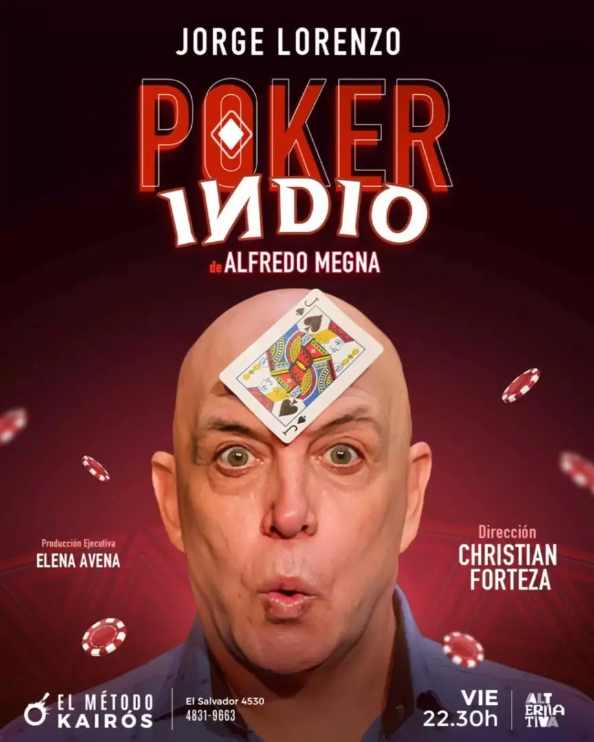 Poker Indio, su apuesta ms personal sobre las tablas.