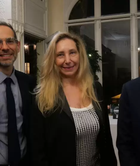 Diego Sucalesca y Karina Milei