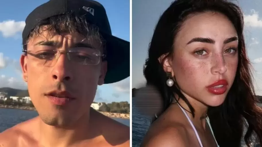 Trueno y Nicki Nicole estuvieron juntos en España pero no porque apostaban al amor