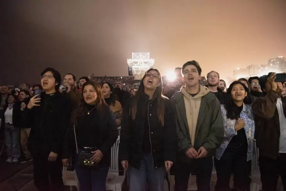 El pblico de Lima disfrut a Fito Pez.