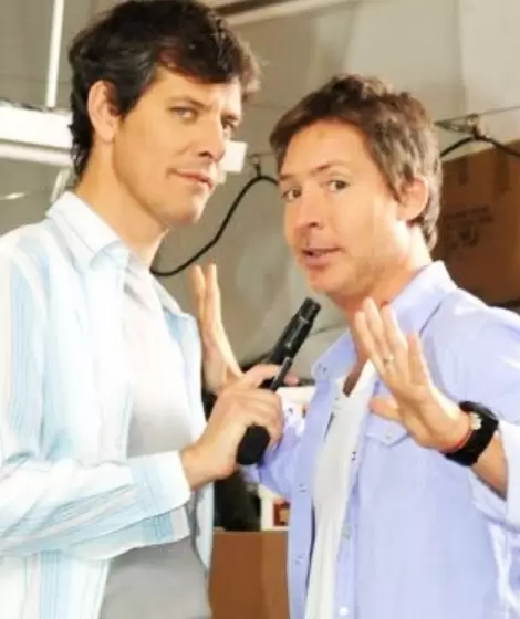 Mario Pergolini y Adrin Suar