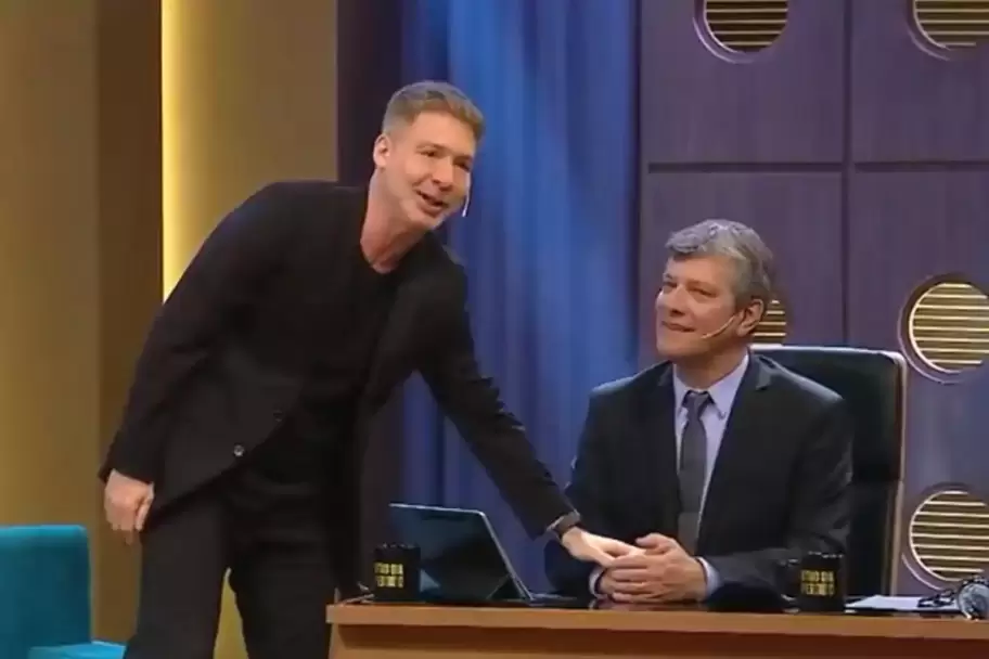 En un mano a mano, Mario Pergolini y Adrin Suar recordaron viejas epocas