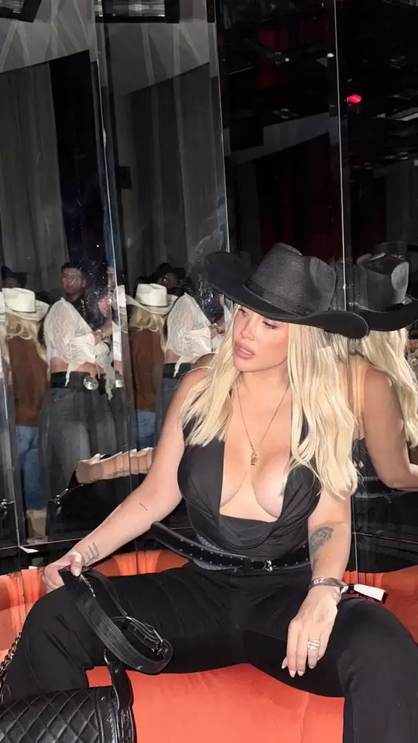 Wanda Nara en el cumpleaos de Zaira Nara