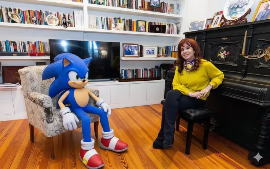 Sonic tambin se sent con CFK.