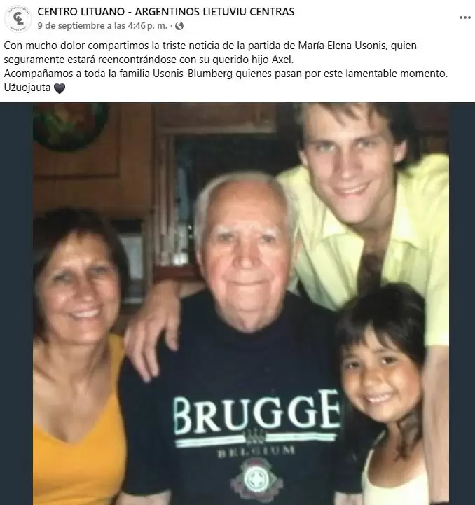 Tena 75 aos y nunca pudo sobreponerse al brutal crimen de su hijo, secuestrado y asesinado en 2004.