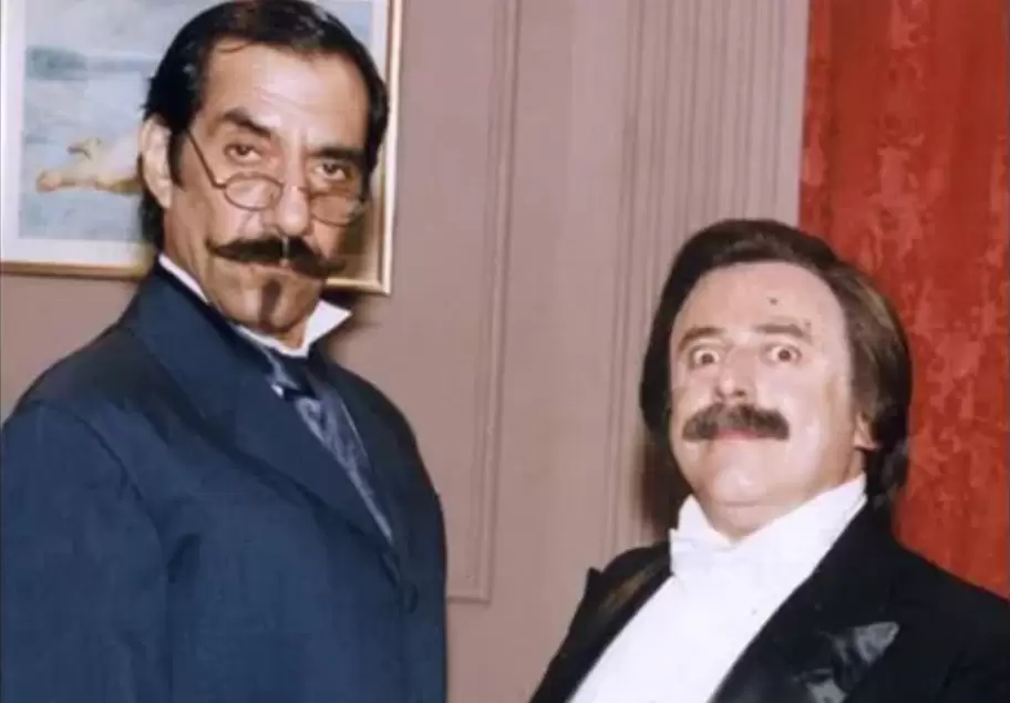 Horacio Fontova y Jorge Guinzburg en los aos de Peor es nada.