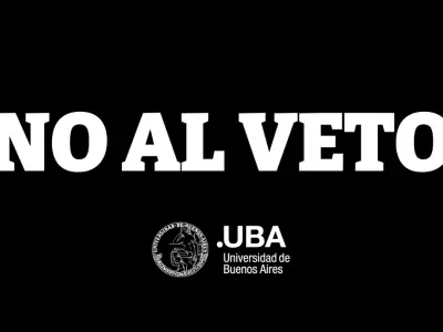 "No al veto"
