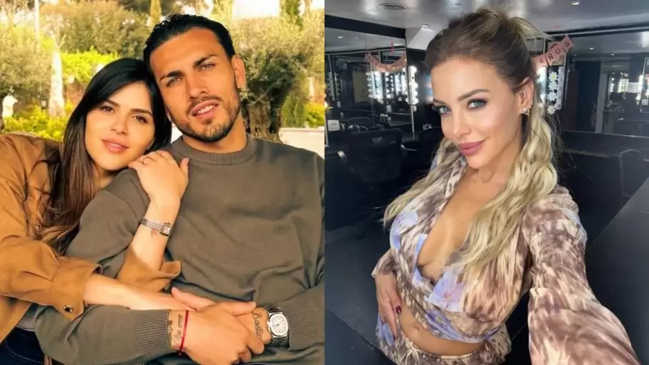 Evangelina Anderson sali a aclarar que no es la tercera en discordia en el matrimonio de Leandro Paredes y Camila Galante