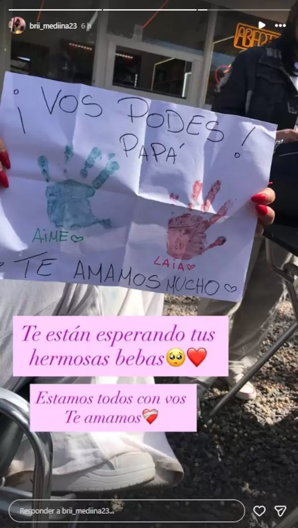 El posteo de Brisa, la hermana melliza de Thiago Medina