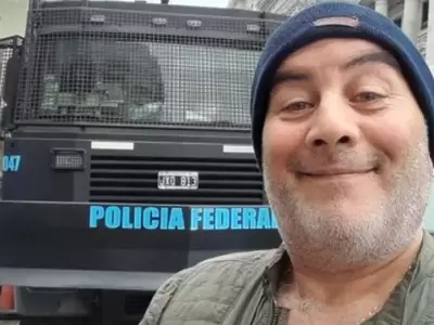 Marco Chediek, el empresario libertario que haba amenazado de muerte a Grabois y que ahora deber pagarle al Hospital Garrahan su exceso.