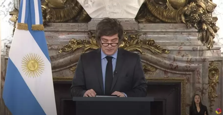 Milei present el Presupuesto 2026