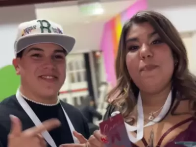 Thiago Medina y Camila Deniz