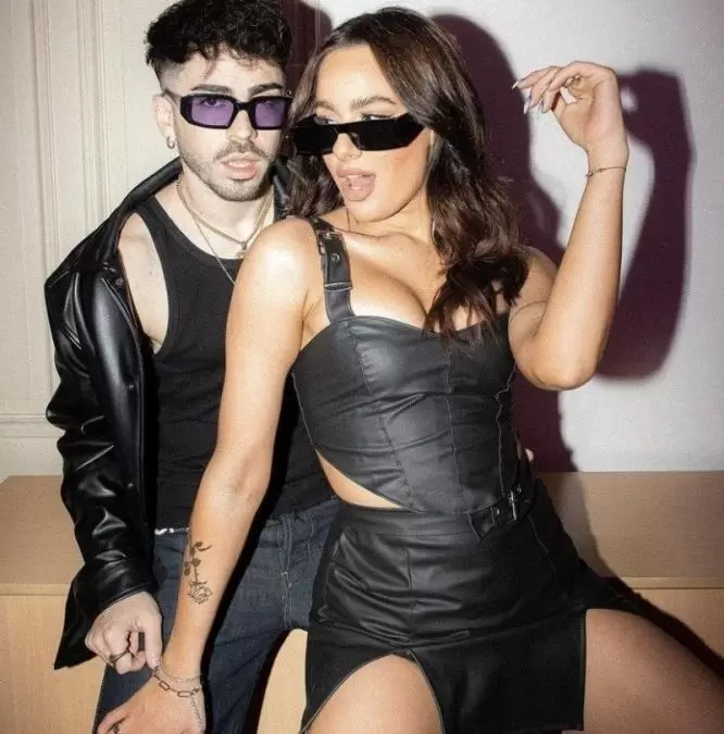 Agustín Franzoni dio a entender que tiene videos íntimos con su ex, Flor Jazmín Peña