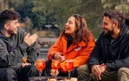 Agustn Franzoni, Flor Jazmn Pea y Nico Occhiato