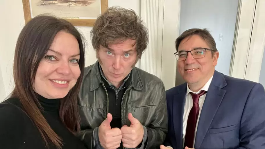 Sandra Pettovello, Javier Milei y Alejandro �lvarez