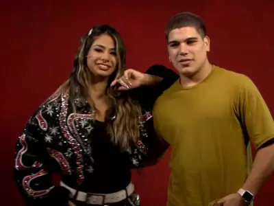 Daniela Celis y Thiago Medina.