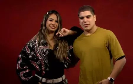 Daniela Celis y Thiago Medina.