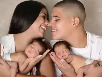 Daniela Celis y Thiago Medina