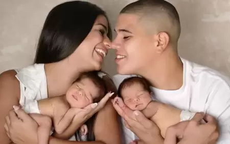 Daniela Celis y Thiago Medina