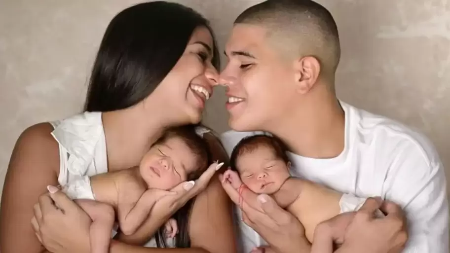 Daniela Celis y Thiago Medina