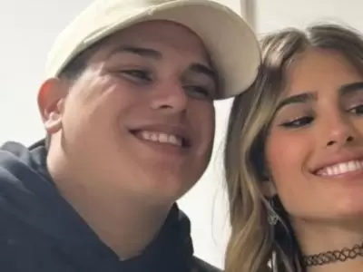 Thiago Medina y Julieta Poggio