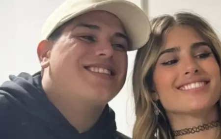 Thiago Medina y Julieta Poggio