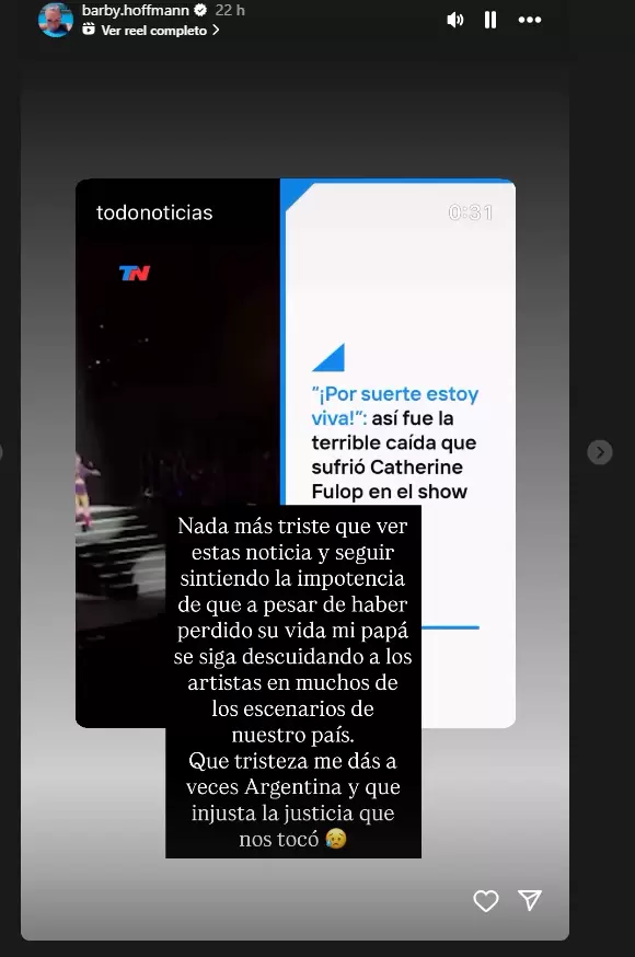 La reflexin de Brbara Hoffmann