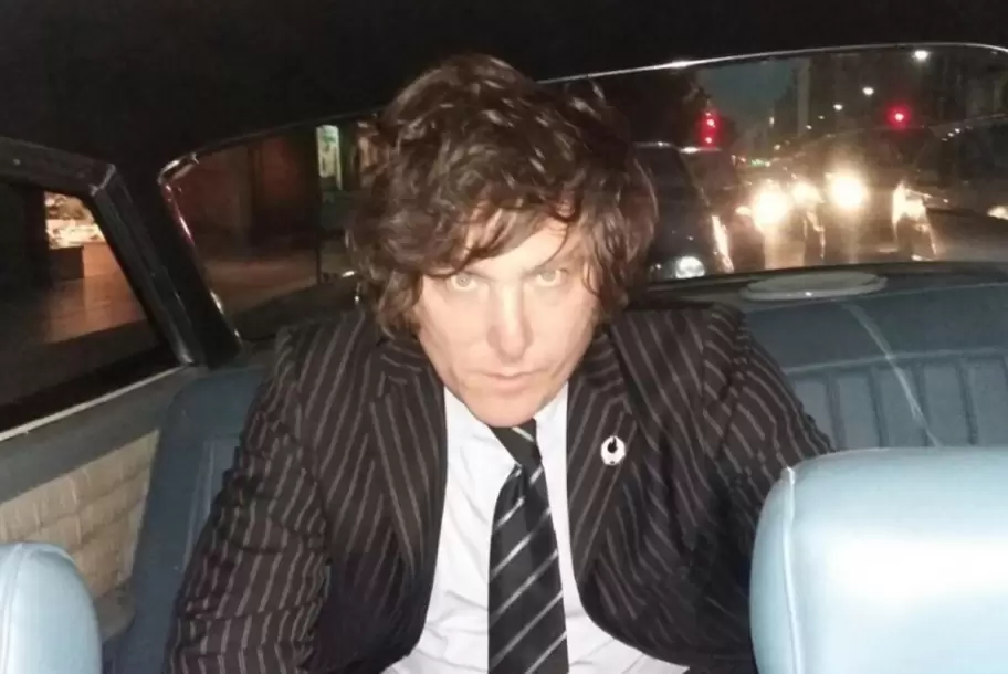 Javier Milei en 2018